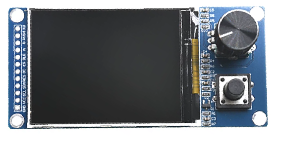 ST7789 240×320 module with EC11