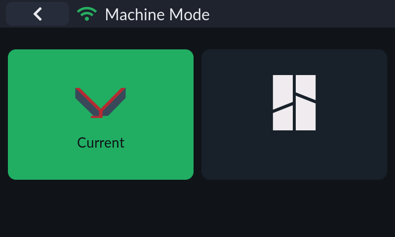 Machine mode