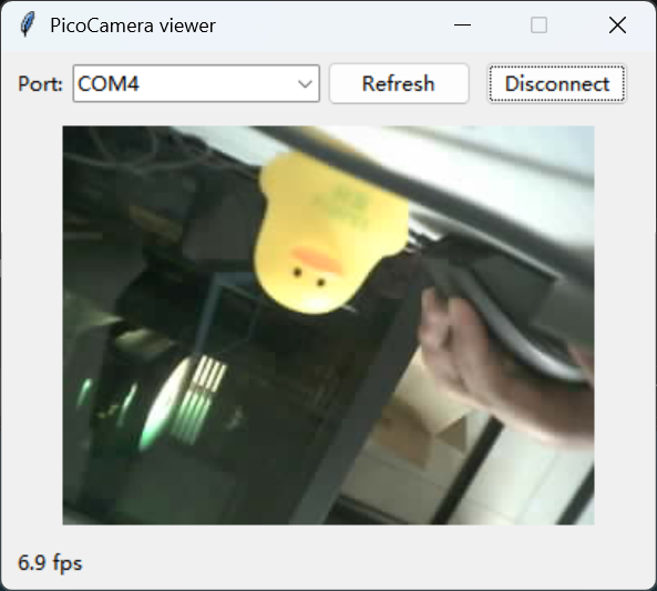 push_image_to_python host viewer